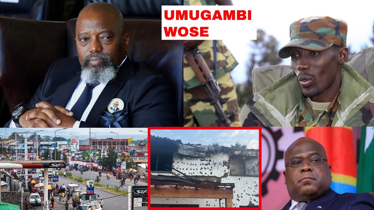 🚨GOMA ABAYOBOZI BA M23 BAGAMBANIWE GEN MAKENGA KABILA BAGOMBAGA GUPFA IKIBUGA CY'INDEGE CYARASHWE