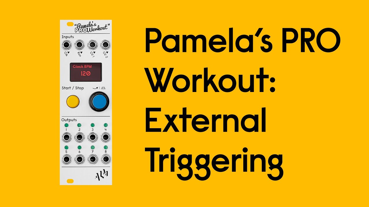 Pamela's PRO Workout: Trigger Modifier - Externally Triggering Envelopes & Random
