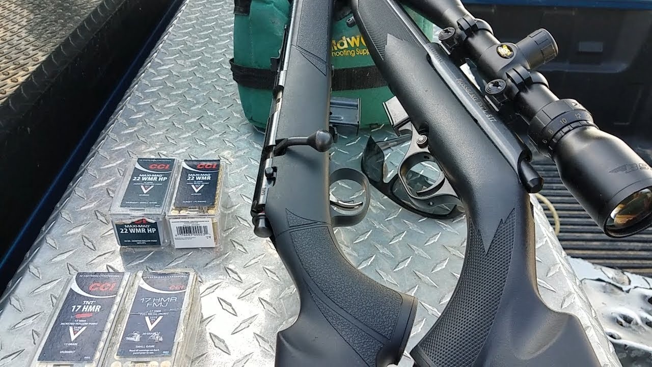 17hmr vs 22wmr 50yd How Many Paper Plates?