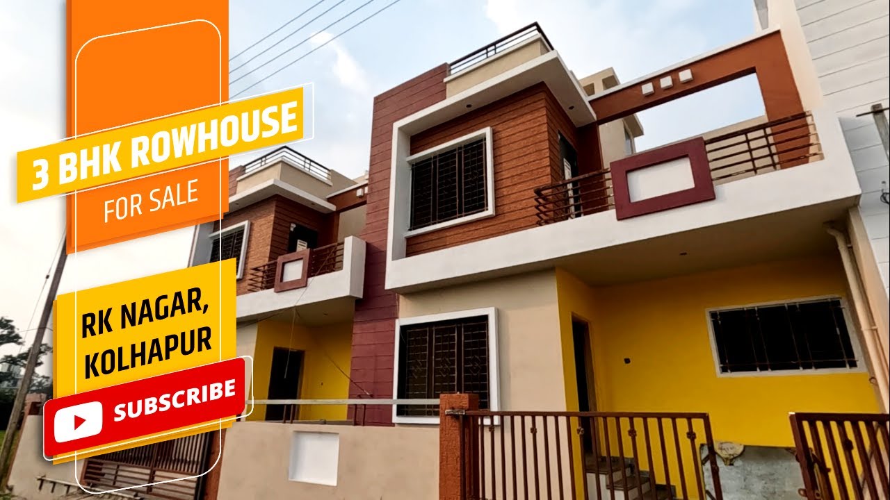 Bungalow For Sale In Kolhapur । Independent Bungalow ।  3 BHK House For Sale  । 3 BHK House