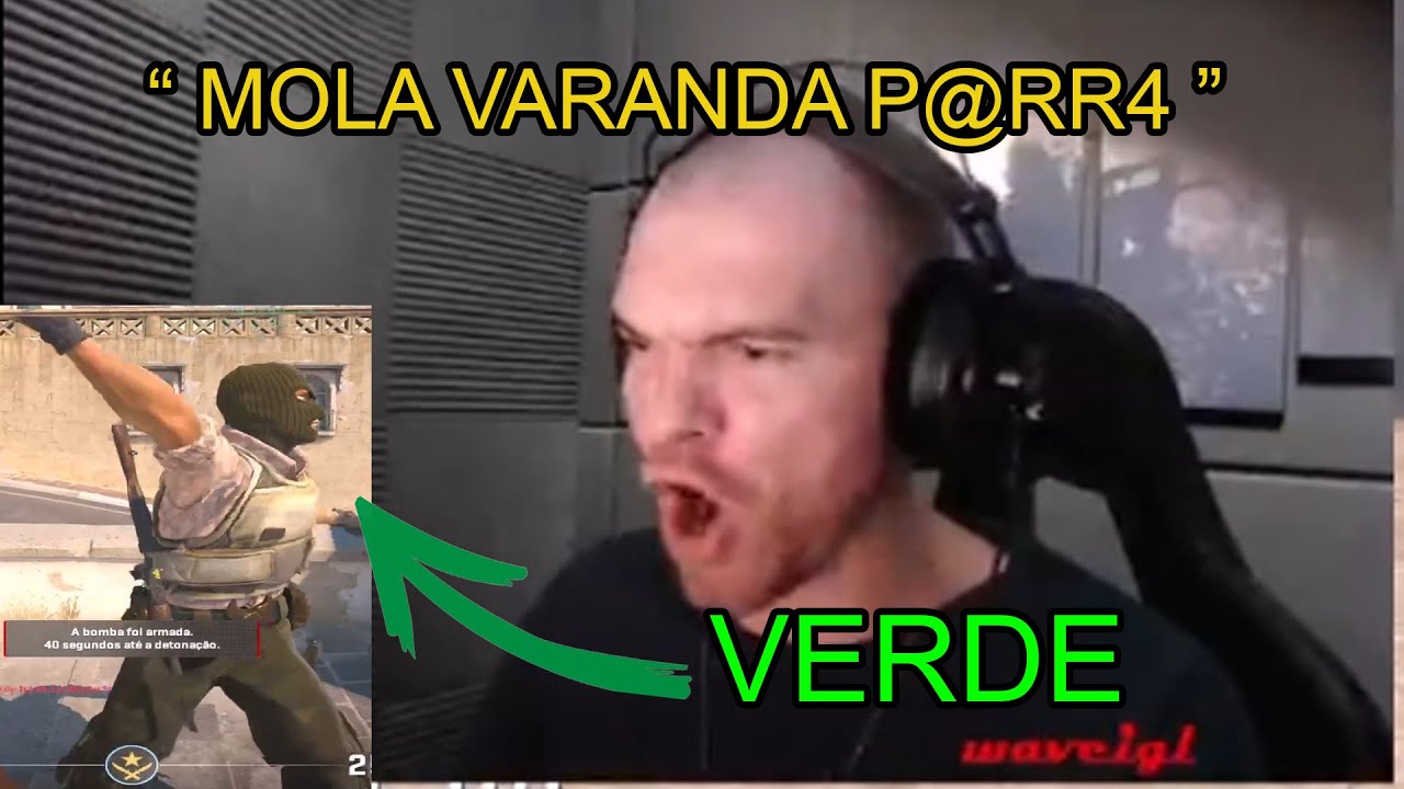 Micro compilado de rage do WaveIGL - Dust 2