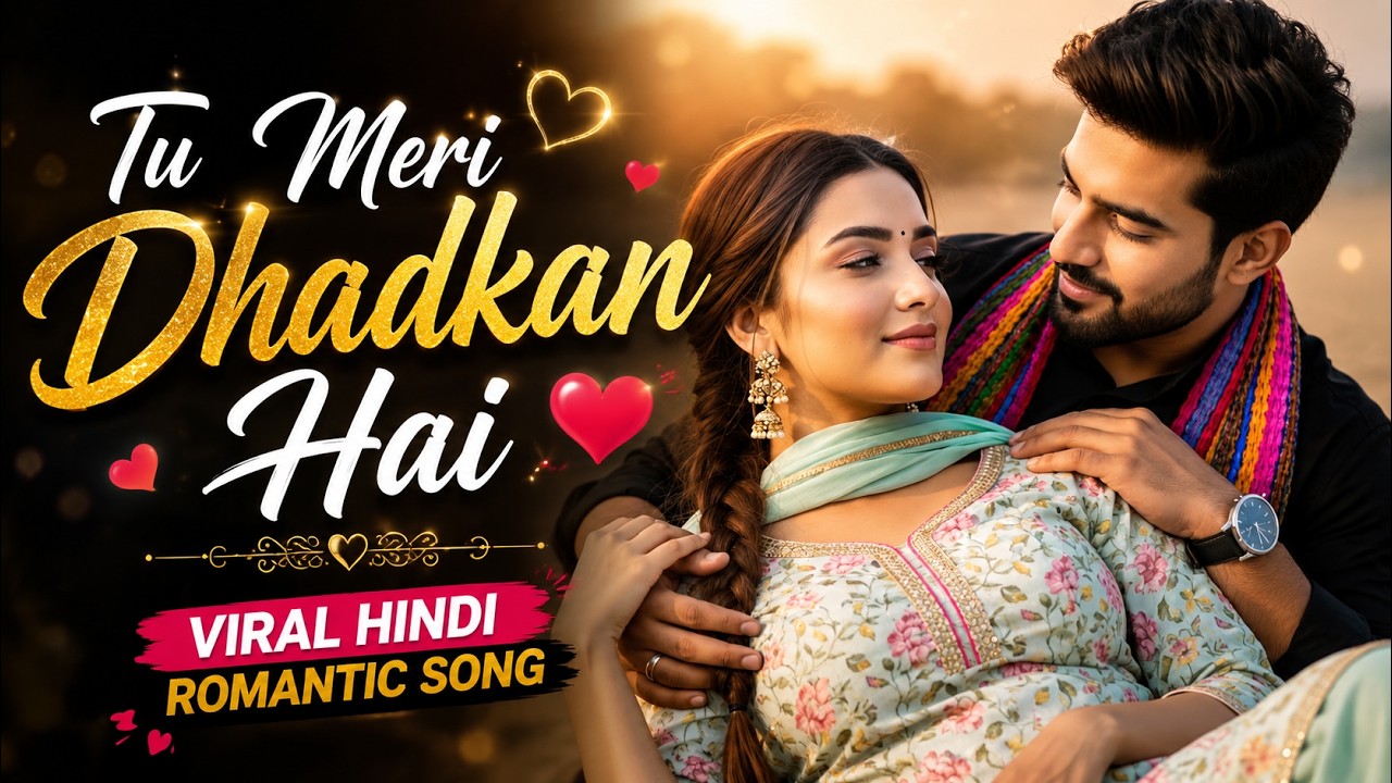 Tu Meri Dhadkan Hai❤️ | New Romantic Hindi Song 2026 | Heart Touching Love Song | Hindi Love Song