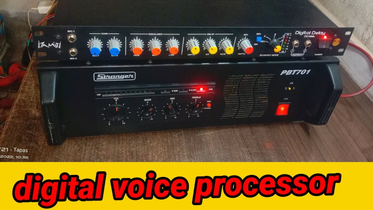Hamid digital voice processor dd9000 sound testing