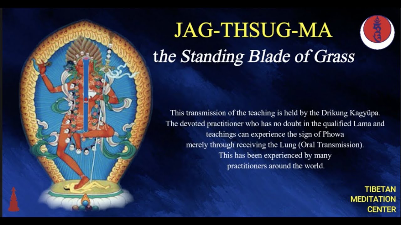 the Visualization of The Great Drikung  P H O W A  [JAG-TSHUG-MA]  