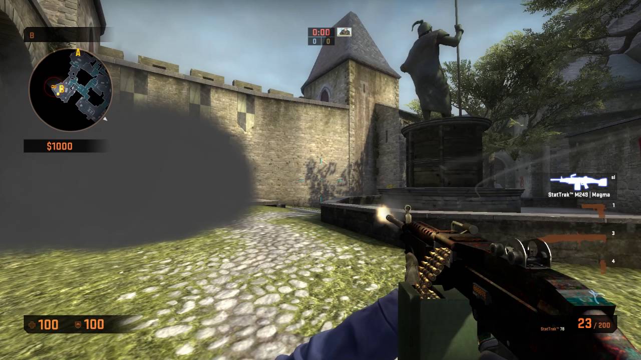 Valve's new sound update (Smoke, Mag7, M249, Last Bullets)