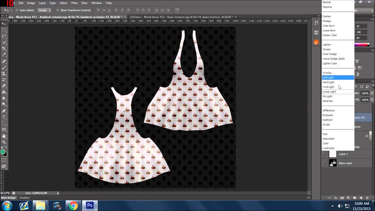 HOW TO: EDITING LAYERS AND APPLYING SHADOWS IN PHOTOSHOP for SECOND LIFE - FULL 1080 HD