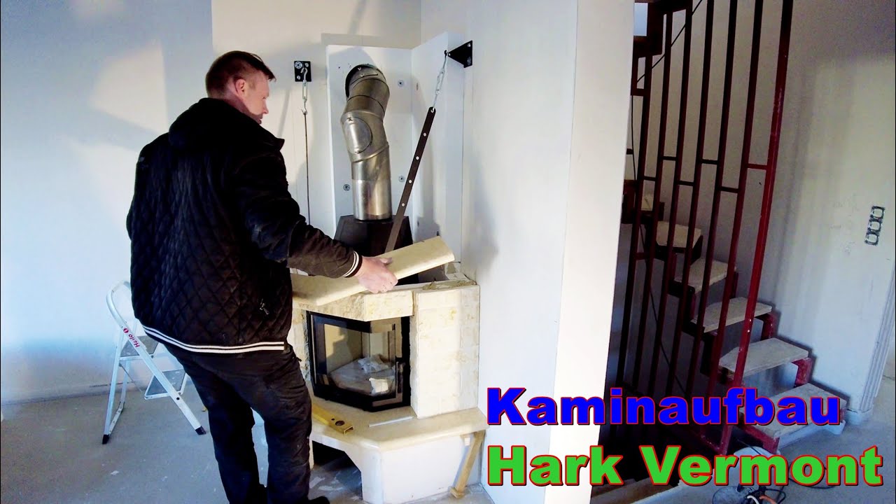 Kaminaufbau Hark Vermont