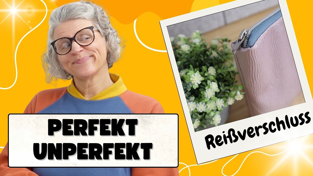 Die neue Reißverschluss - Nähtechnik fordert mich heraus