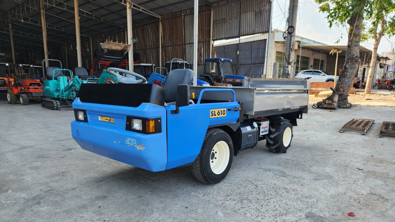 Siêu Xe Rùa Nhật Bãi Sl610 | 2 Cầu Trợ Lực Lái Thùng Innox : 0373453633 - 0933351706