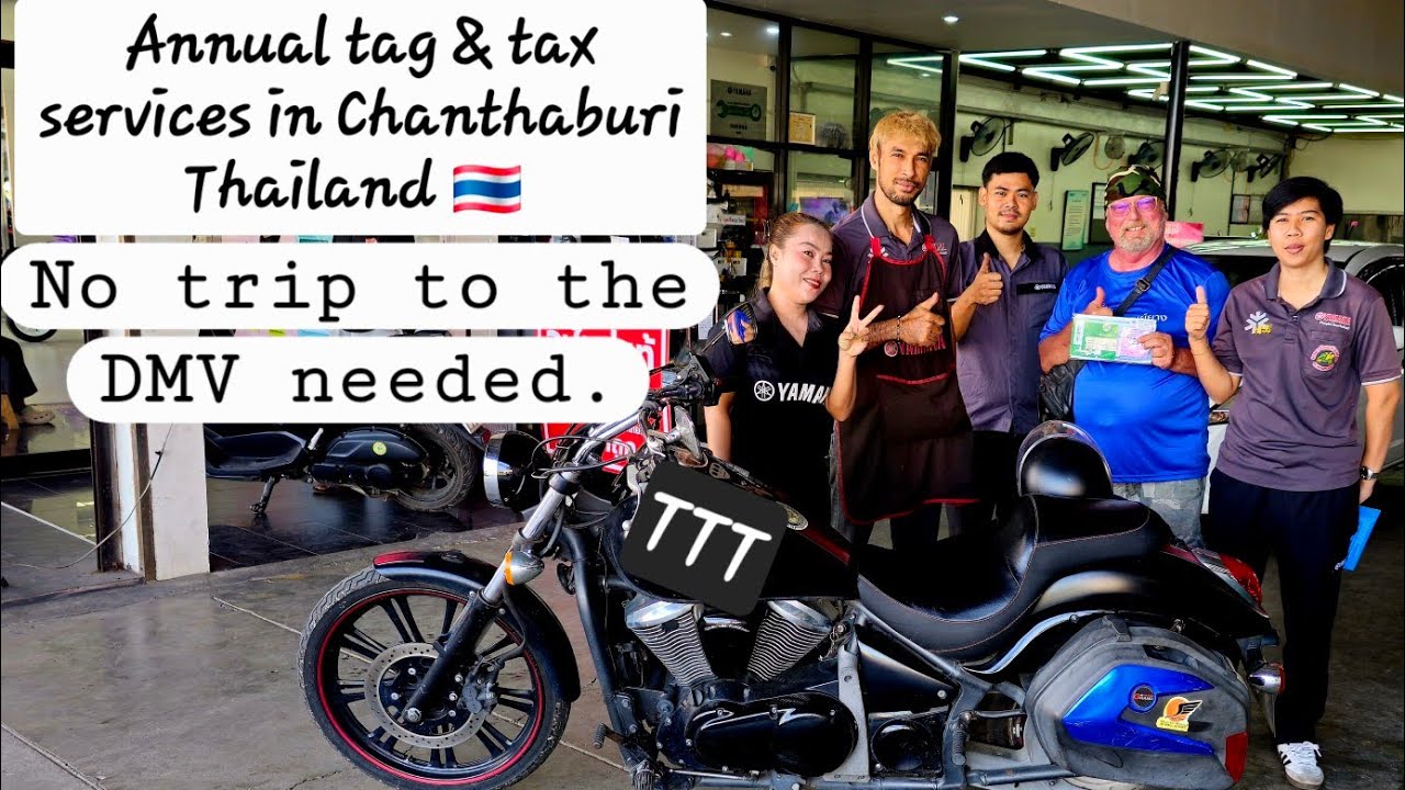 Navigating Motorcycle Tag Tax and Inspections in Thailand: The Expat's Guide