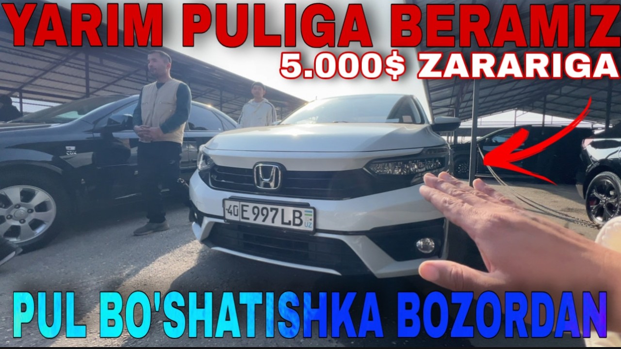 FARG&rsquo;ONA MASHINA BOZORI INAMARKA NARXLARI