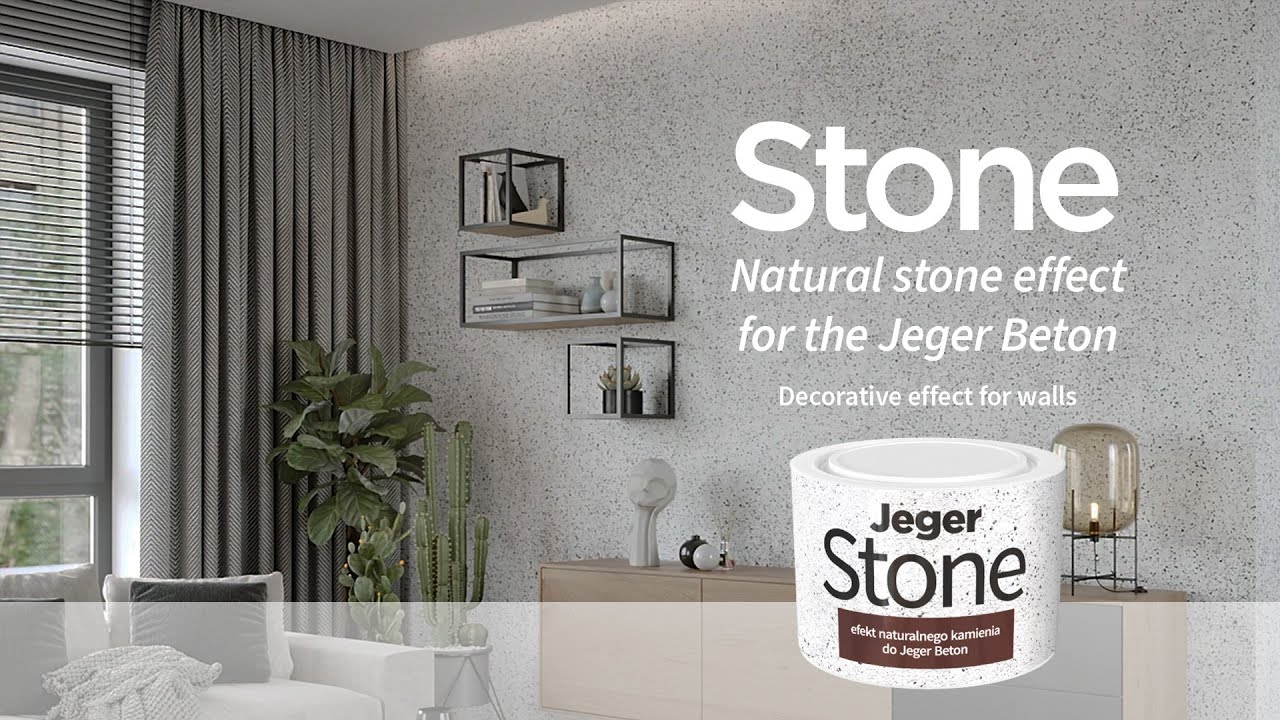 💡Instructional video - Jeger Stone - Natural stone effect for Jeger Beton - DIY