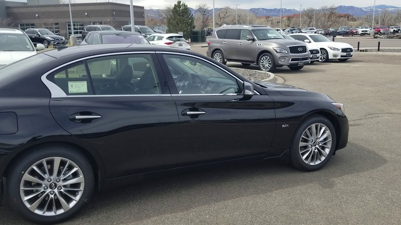 2019 Infiniti Q50t Walk Around
