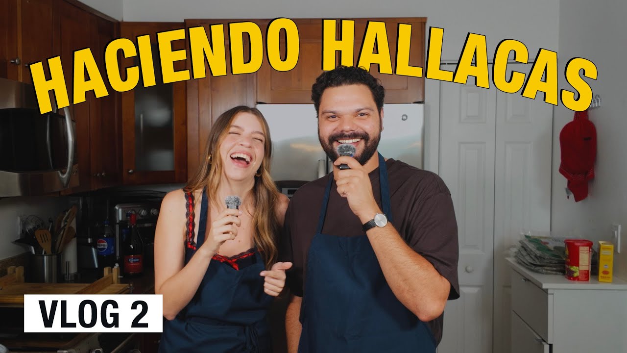 Haciendo Hallacas por Primera Vez - Vlog 2