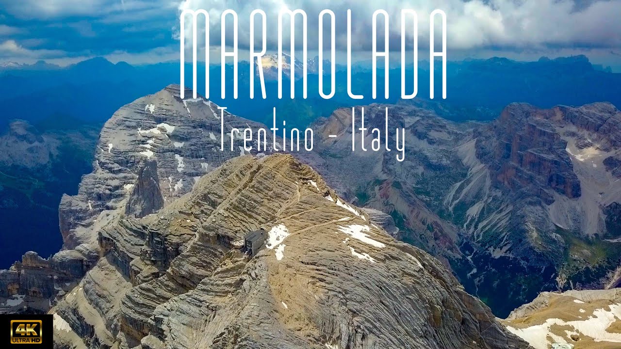 🇮🇹 Marmolada, Trentino, Italy | 4K drone video