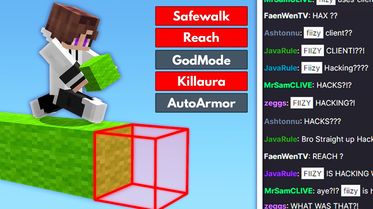 Меня поймали за взломом в Bedwars