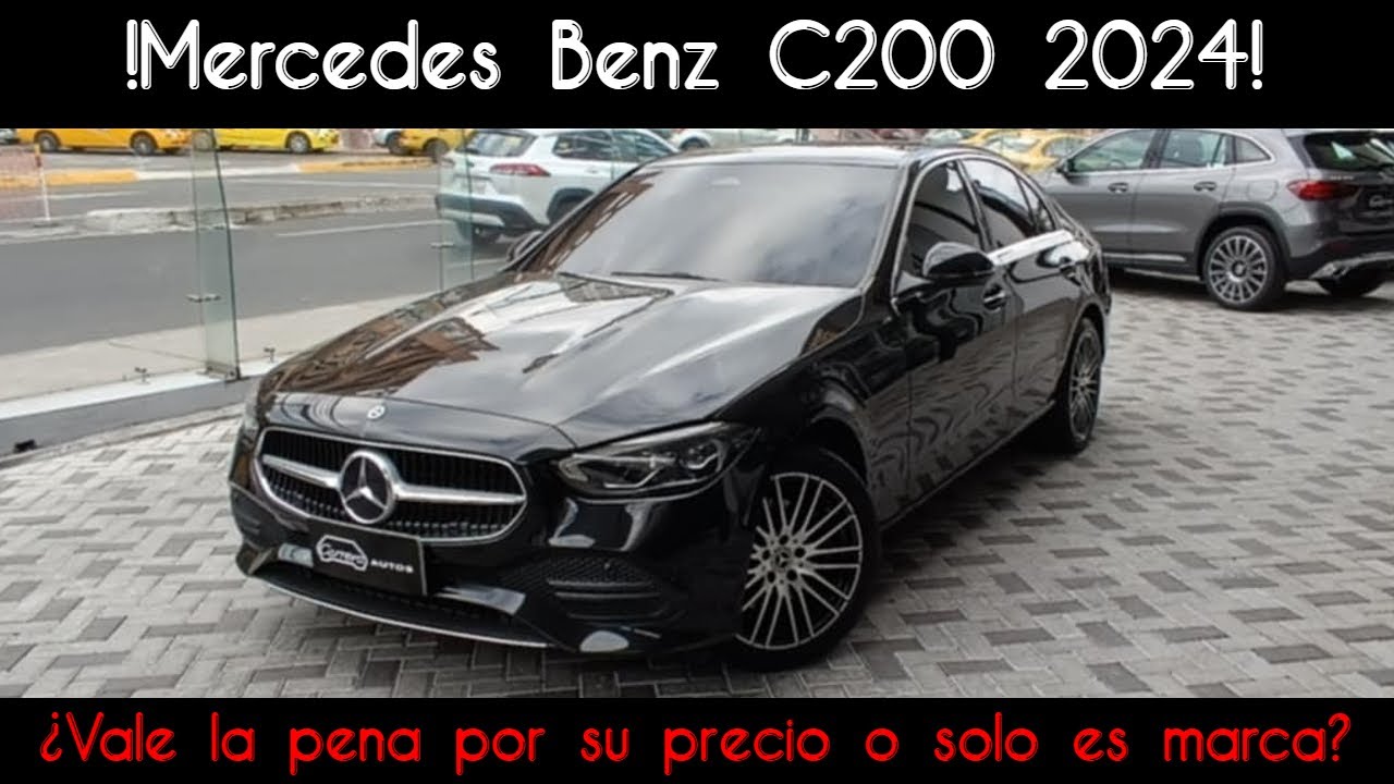 Review Mercedes Benz C200 2024! ¿Materiales malos por su precio? !Lujo Puro!(Aceite y Alcohol)