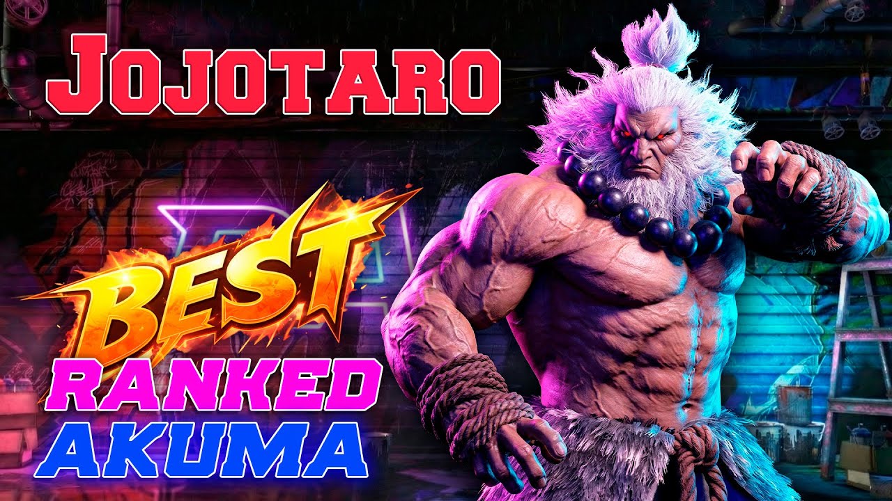 SF6 ▰ WORLD #1 AKUMA! Jojotaro (Akuma) vs TOP RANK PLAYERS ▰ Replay Compilation