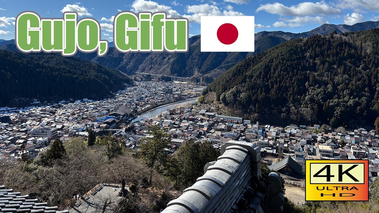Walk Around Gifu Station and Gujo Hachiman Castle / (Japan Vlog 05) / 2025 / 4K