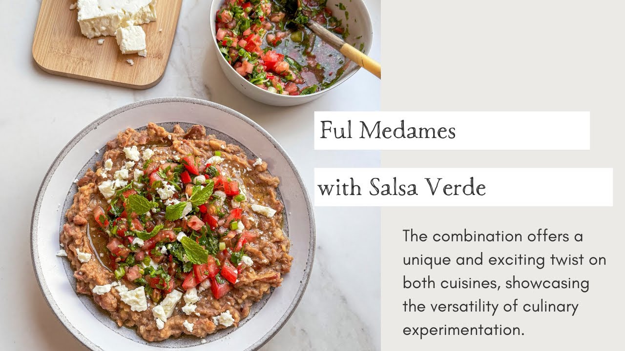 Ful Medames with a Zesty Salsa Verde Twist | Cooking with Zahra