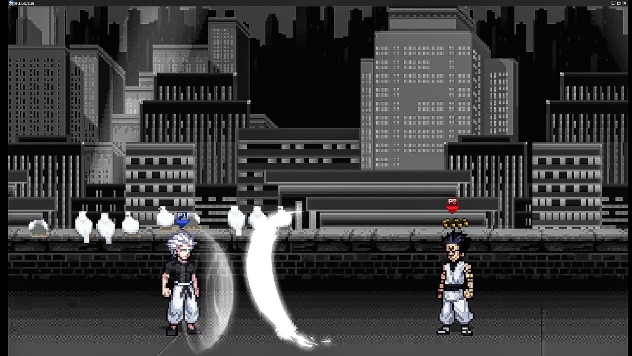 Gojo Manga Mugen Character Infinity Edit By Mugen Sukuna Showcase And Download.