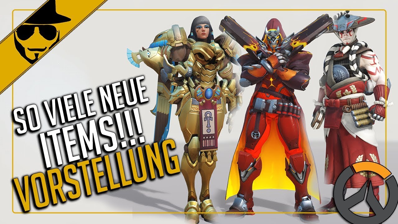 Alle NEUEN ITEMS im &Uuml;berblick - Overwatch - Mega Update