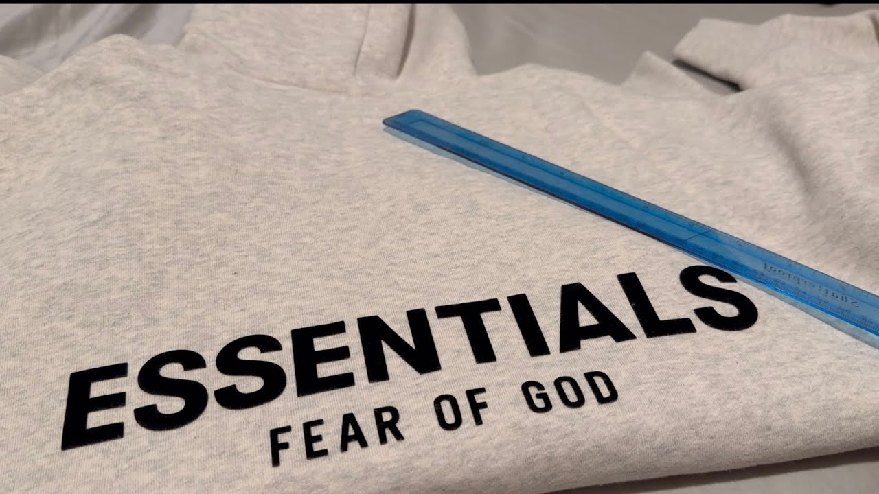 FEAR OF GOD ESSENTIALS HOODIE  |  LEGIT CHECK oatmeal CORE collection