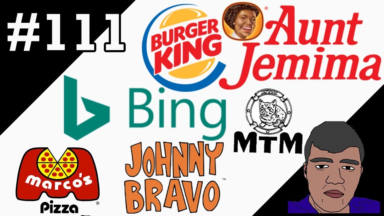 ИСТОРИЯ ЛОГОТИПА №111 — Bing, Burger King, Aunt Jemima, Marco's Pizza, Johnny Bravo и MTM Enterpr...