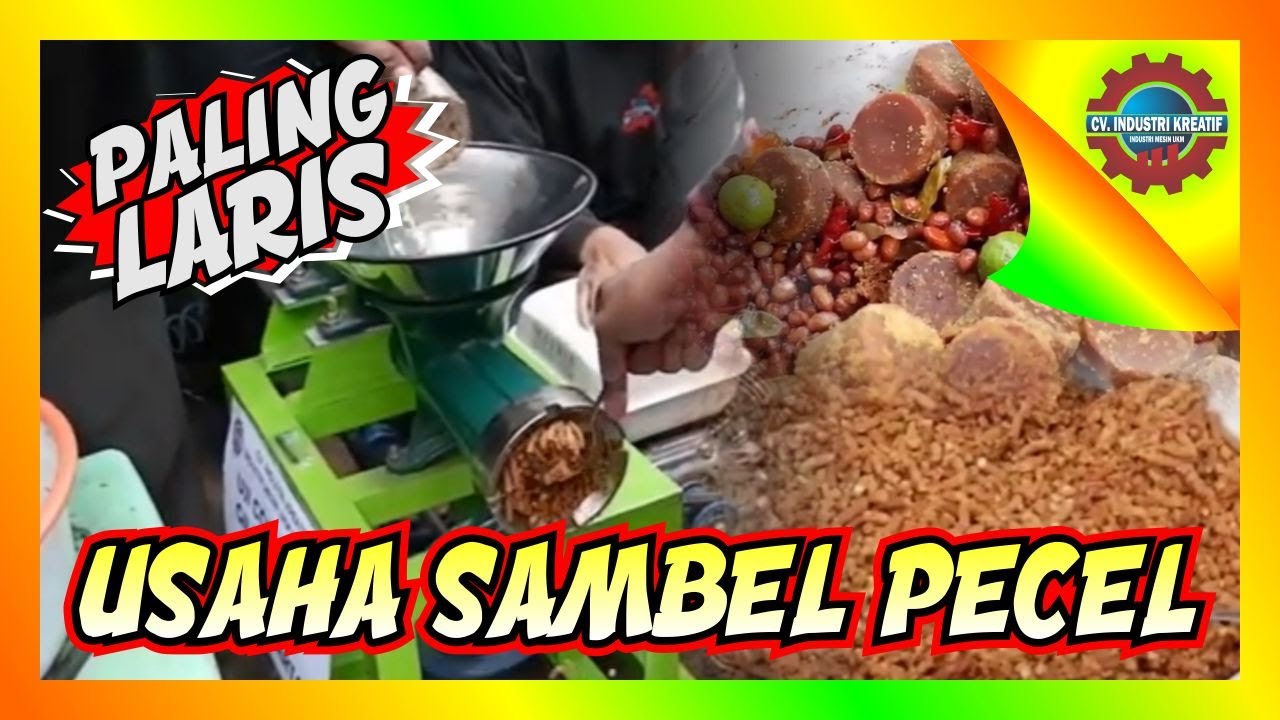 MESIN GILING SAMBAL KACANG PRAKTIS MULTIGUNA #sambelpecel #sambalkacang
