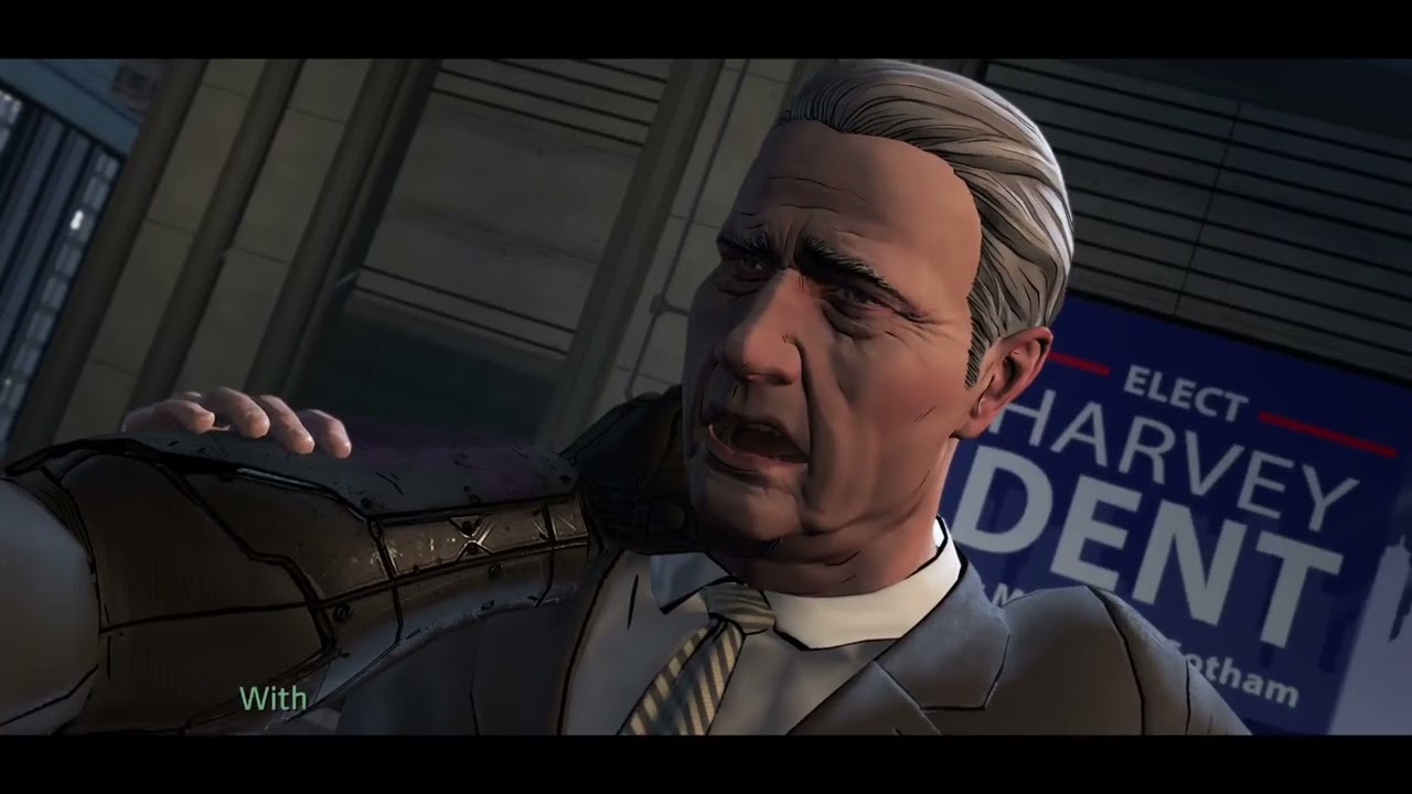 Batman the telltale series part 3 short because of a crash