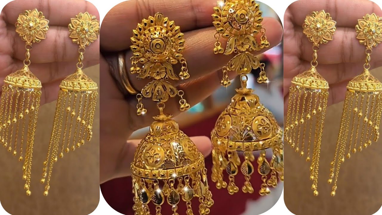 झुमकी की बहुत ही खूबसूरत डिजाइन👌❤️