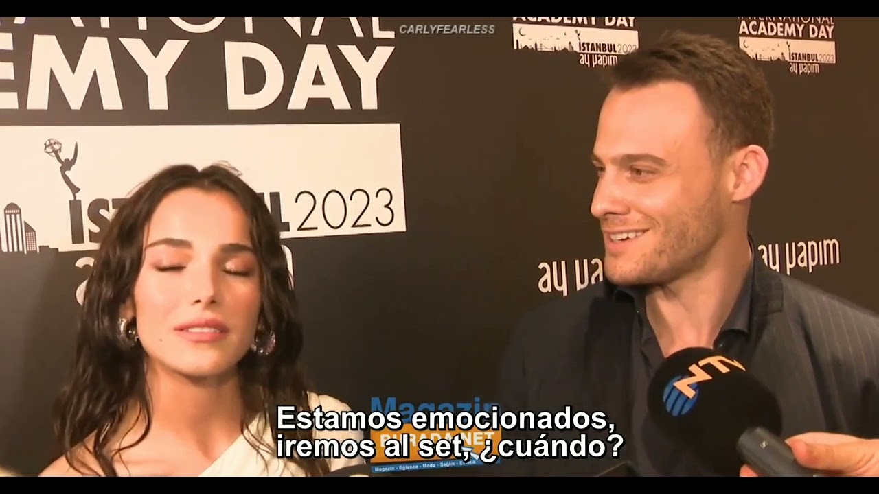😍 New interview of Kerem Bursin and Hafsanur Sancaktutan about the series 🔥