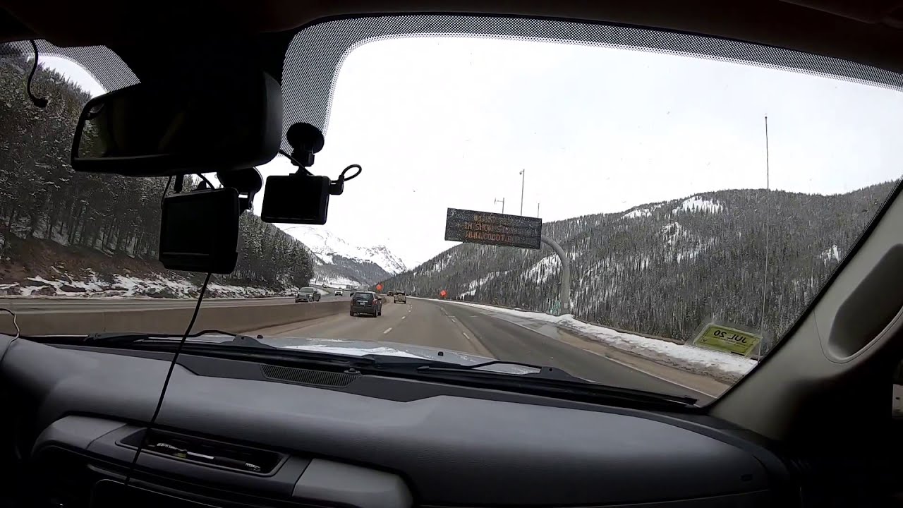 2015 Ram 2500 6.7 cummins towing up Eisenhower. 23k lbs gross
