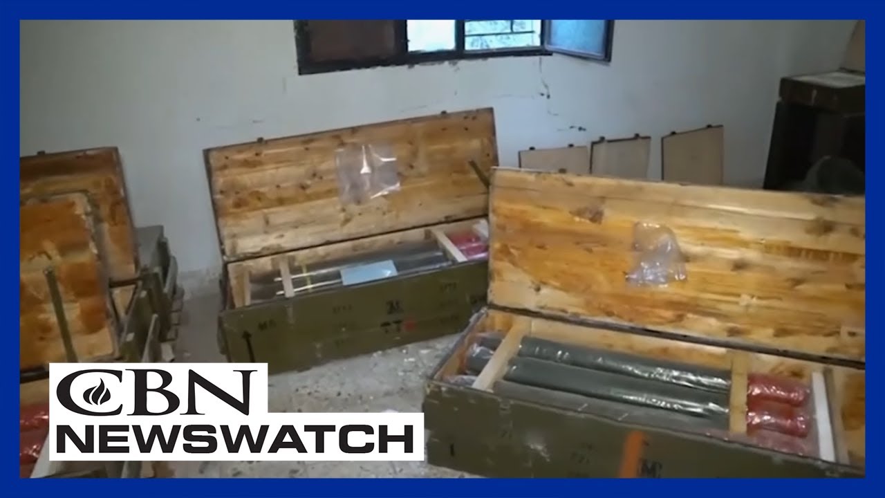 Israeli Forces Find Hezbollah Weapon Caches | CBN NewsWatch - October 11, 2024