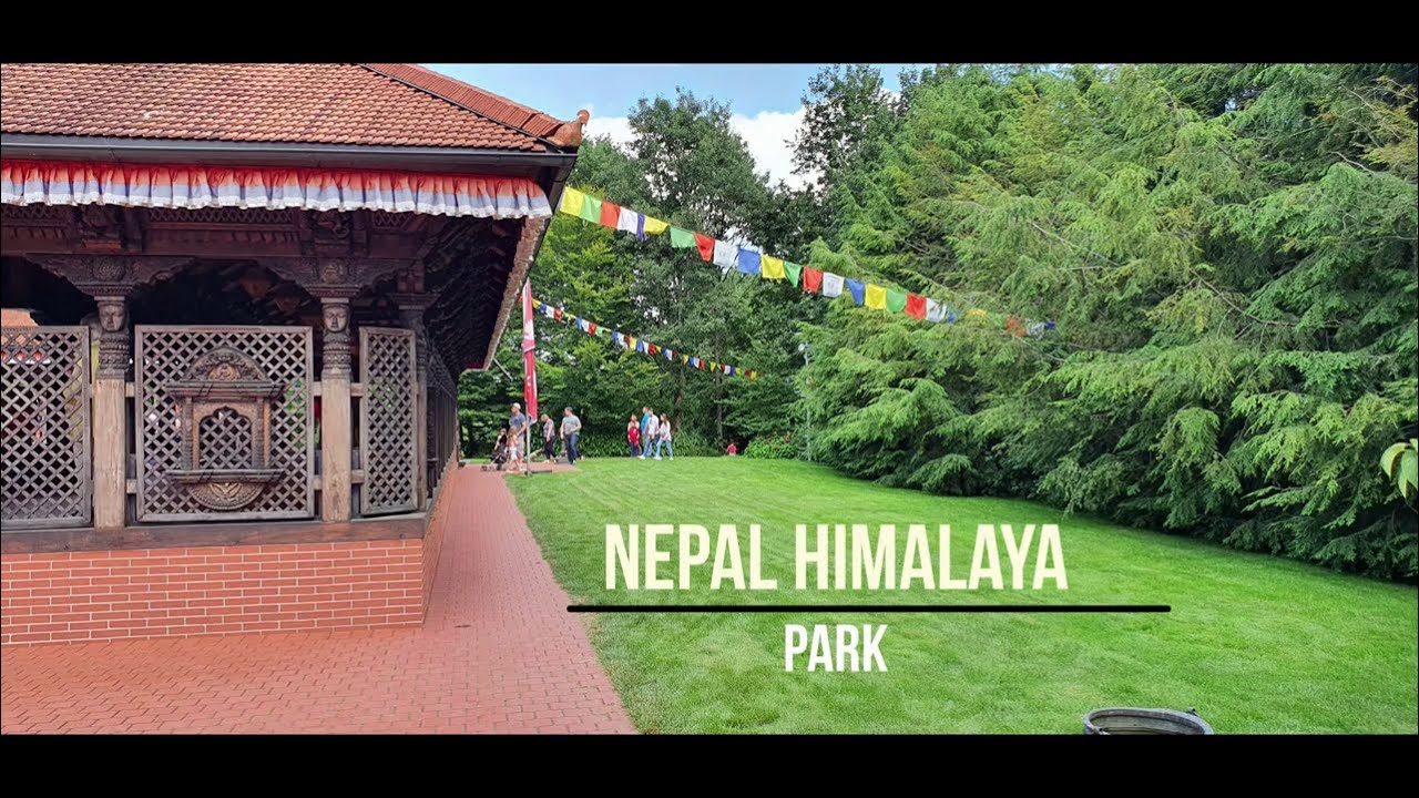 Nepal Himalaya Park Stiftung in Wiesen, Germany (Little Buddha, Hindu Temple, Botanical gardens)