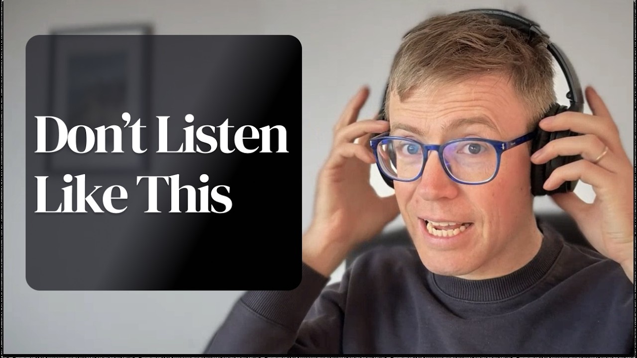 Active vs. Passive Listening: Why You’re Not Improving Your English