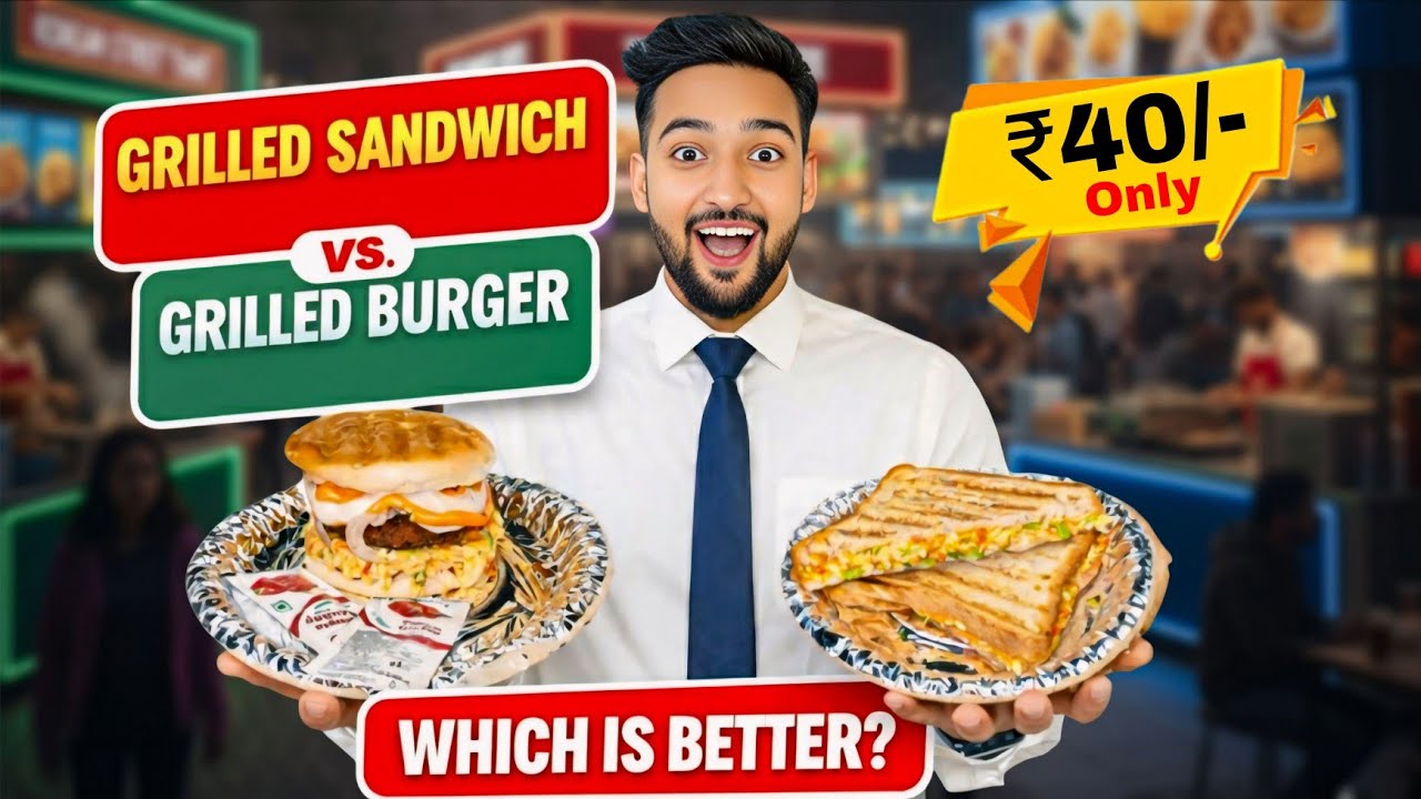 TRY!! Grilled Sandwich & Grilled Burger | 2026 🤩