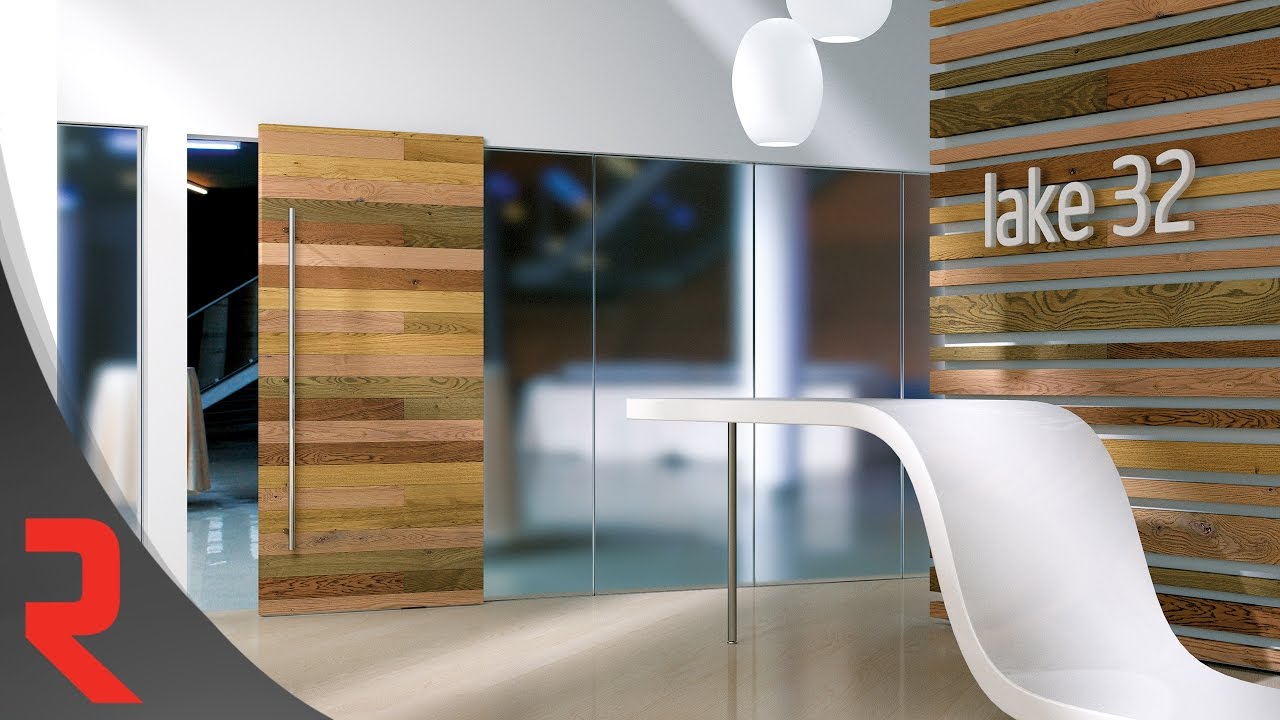 MAGIC LEGNO. Wall Mount Sliding System with Concealed Hardware for Wood Doors