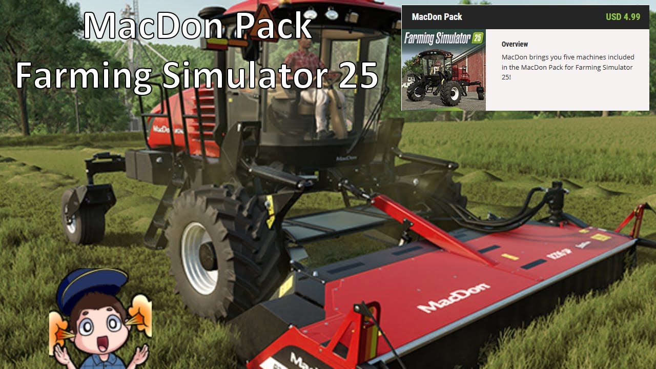 MacDon Pack Farming Simulator 25