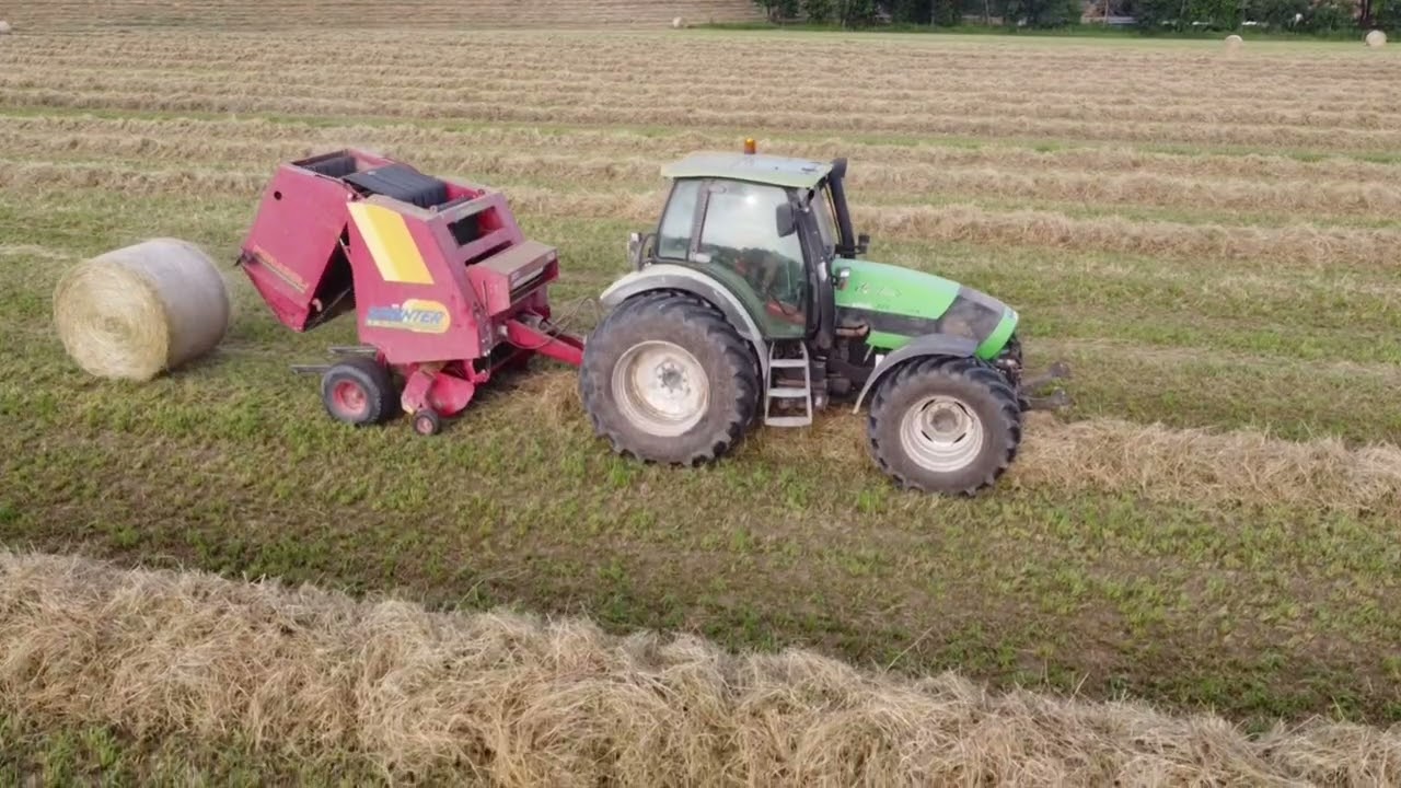 Il profumo del fieno: l'arte della pressatura, puro sound agricolo!