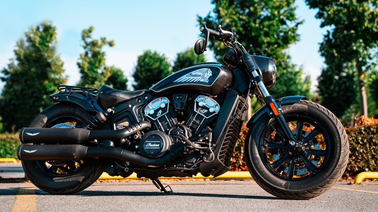 24 Saatte Motorla Almanya'dan İstanbul'a Gelen Adam! | Indian Scout Bobber
