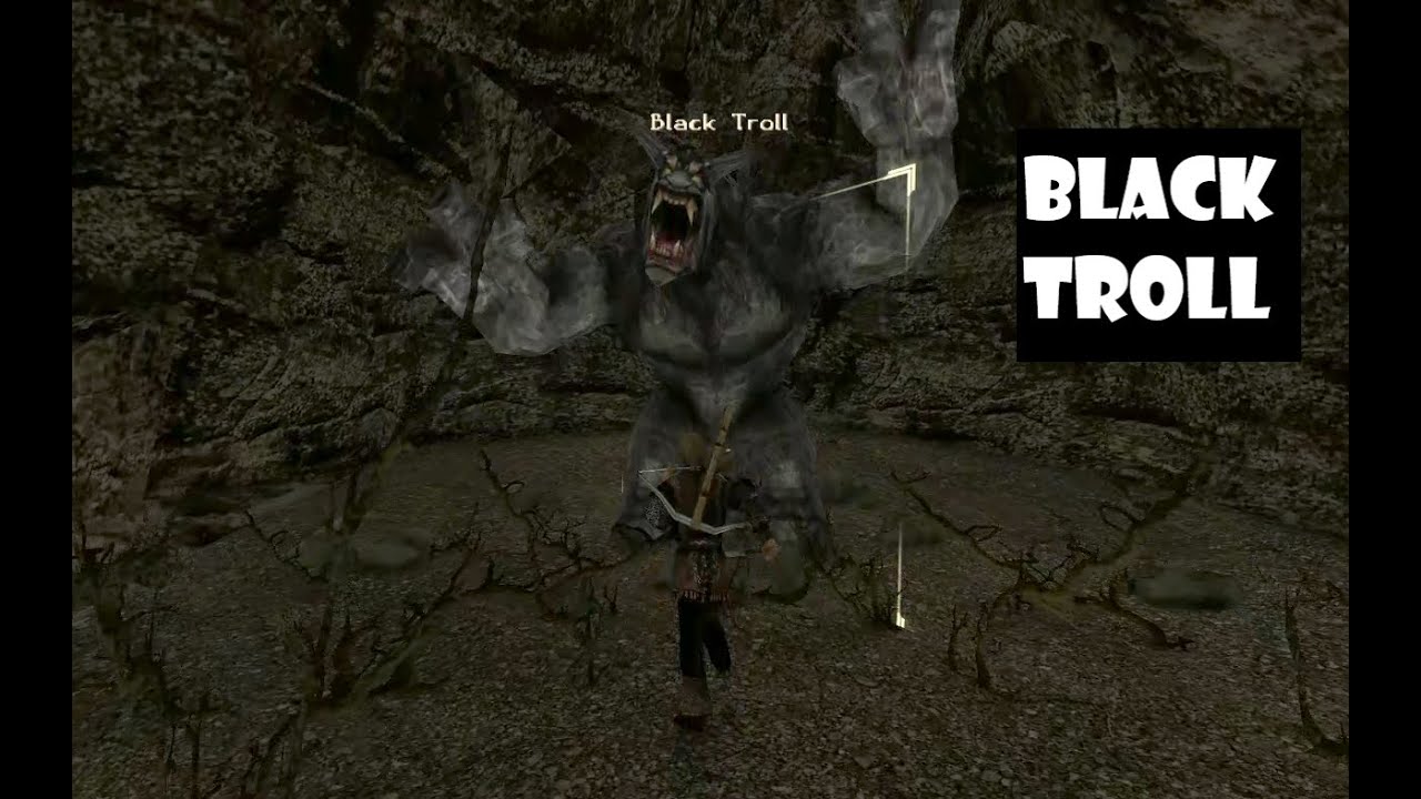 Gothic 2 - Fighting a black troll