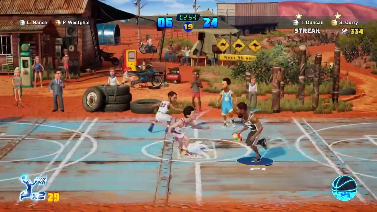 Площадки Nba 2k: Стефен Карри и Тим Дункан против Ларри Нэнса и Пола Уэстфала!