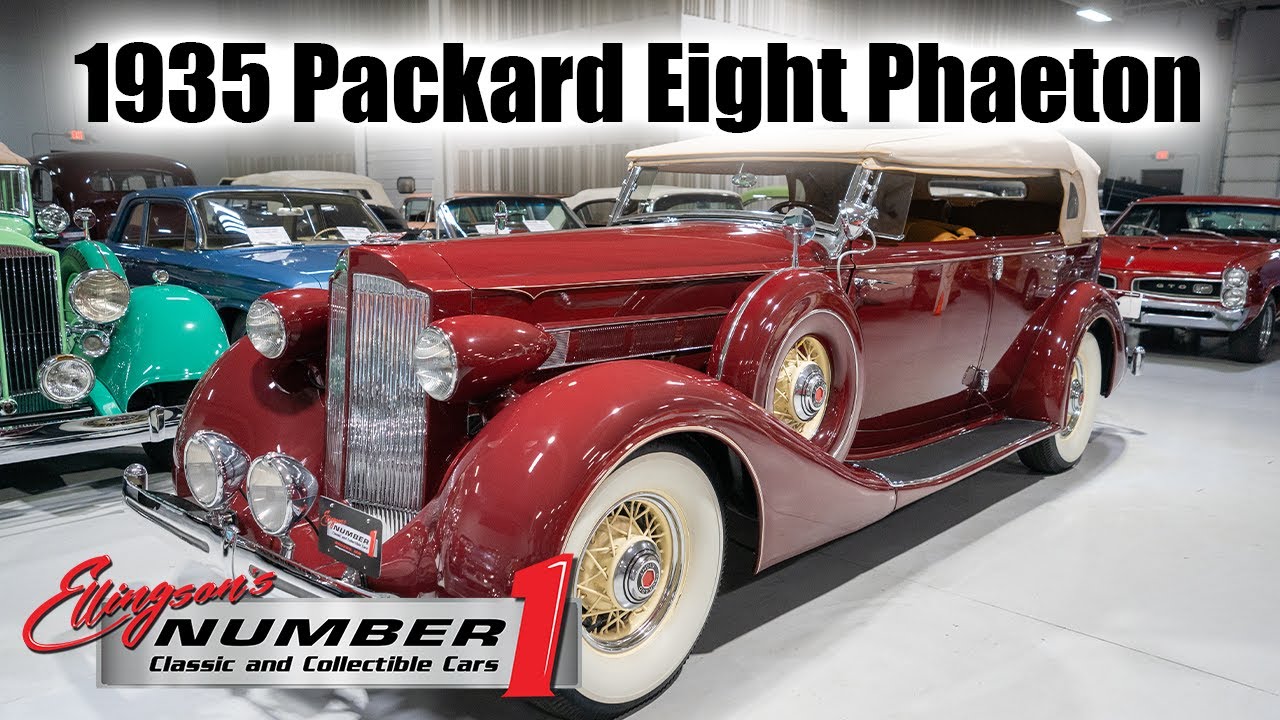 1935 Packard Eight Phaeton Model 1201 - FOR SALE at Ellingson Motorcars in Rogers, MN