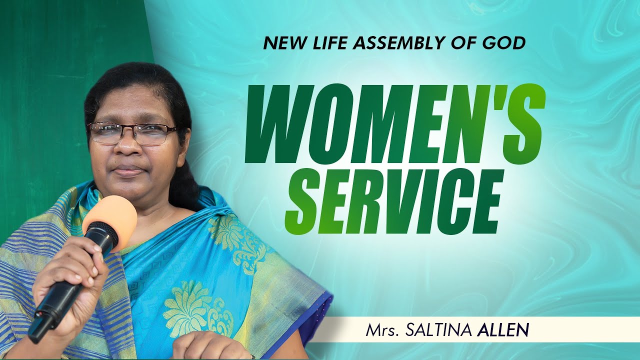 Women's Service | Mrs. Saltina Allen | 09 May 2025