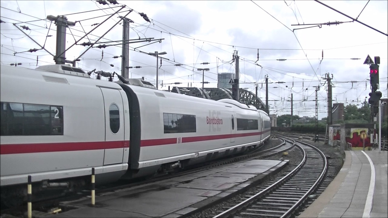 Treinen in Köln Hbf!