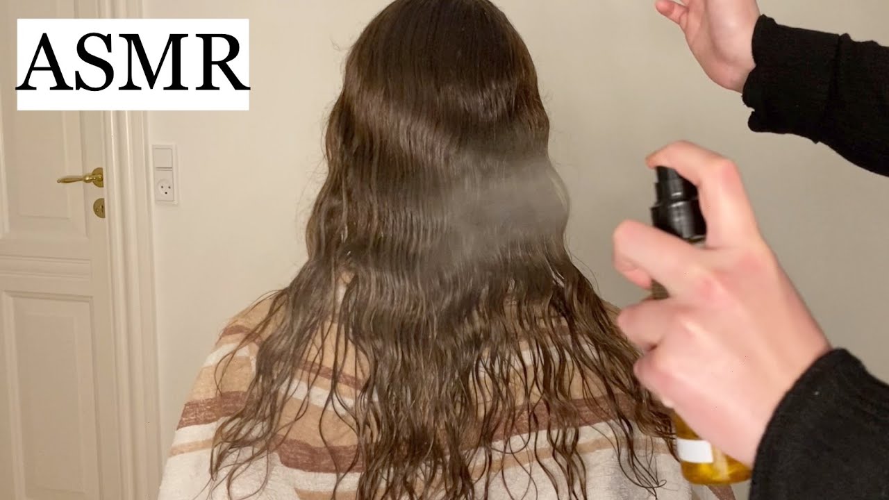 ASMR | FAST HAIR SPRAYING 💦 *10 minutes 1 trigger* 🤎