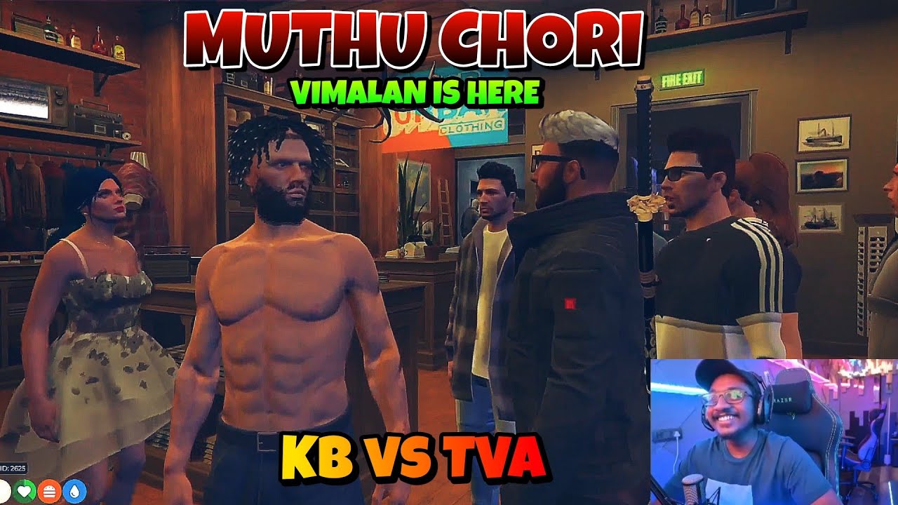 City ൽ Muthu Chori 🤫 KB vs TVA ⚡️ Eni City Vimalan barikum 😌😅 | Gta5 RP | TKRP v2 | Panda Gaming