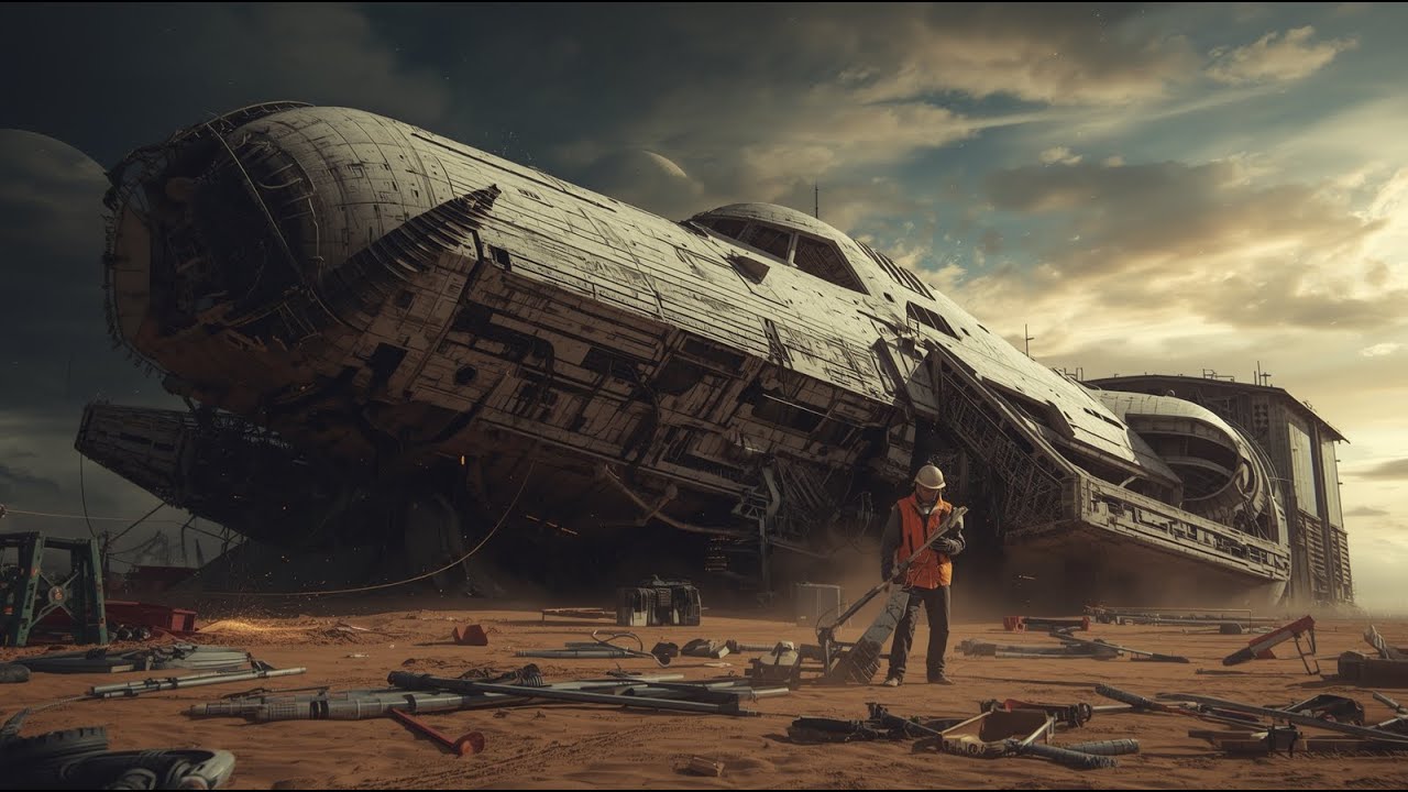 Wild AI Ship at Auction Heals Instantly When Human Approaches