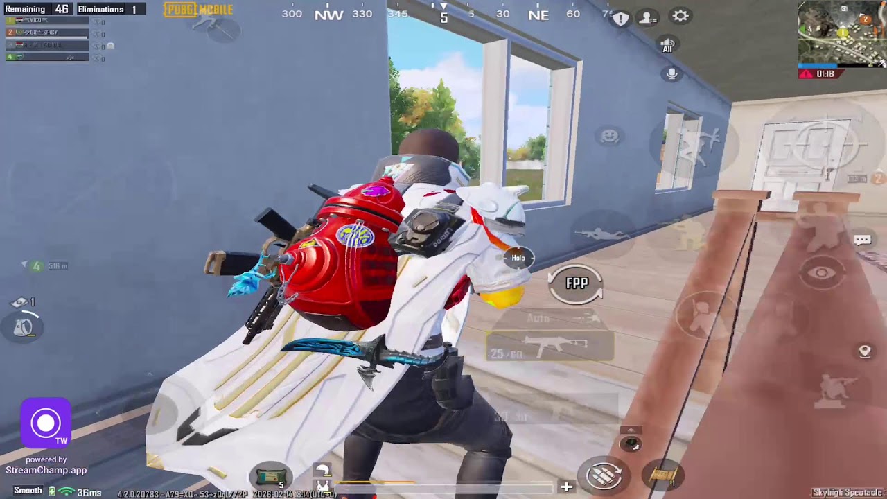Broadcast powered by StreamChamp